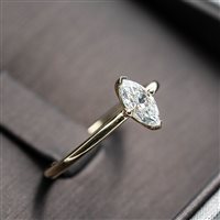 Fabriano - Piazza del Comune 25 - Ring Lux Gioielli Woman in Yellow Gold Diamante 0.50 Ct ANL3543;050;V;GI - ANL3543;050;V;GI